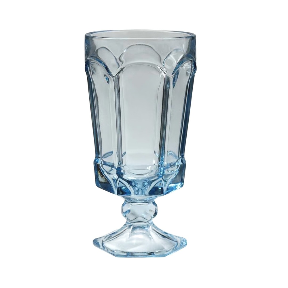 Fostoria‎ "Virginia" Light Blue Iced Tea Goblet